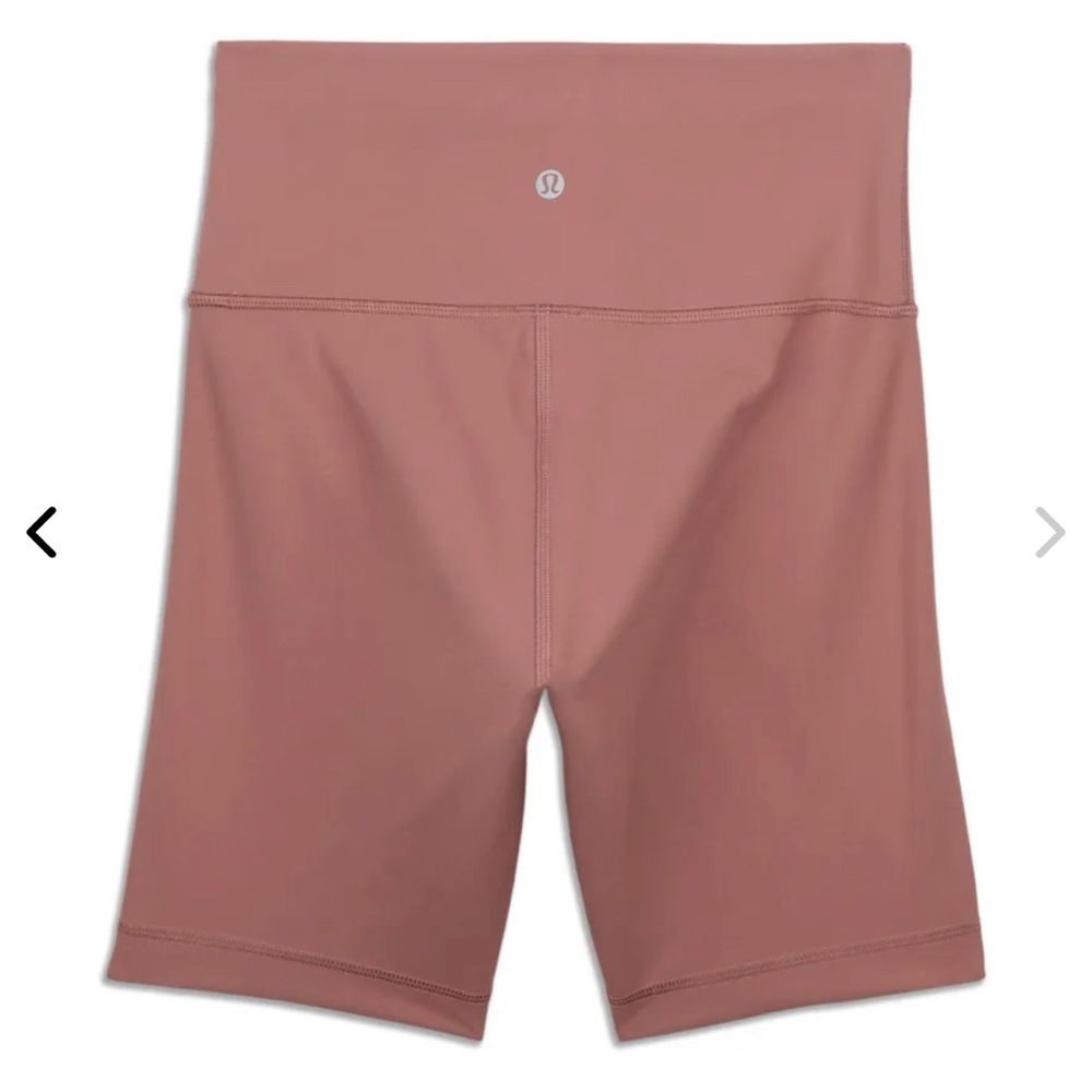 Blush pink align lululemon shorts
